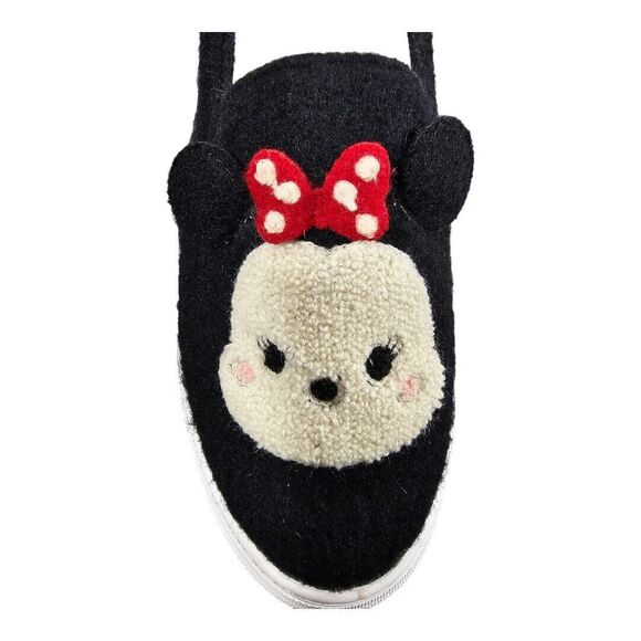 Disney Mickey and Minnie Tsum Tsum Slip On Kids Shoes Sz 1.5 Fabric Top Vacation - Picture 8 of 10